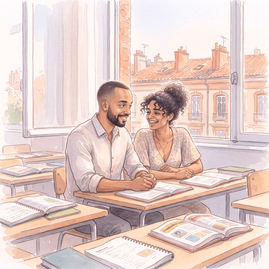 Un capítulo ilustrado creado a partir de esas fotos