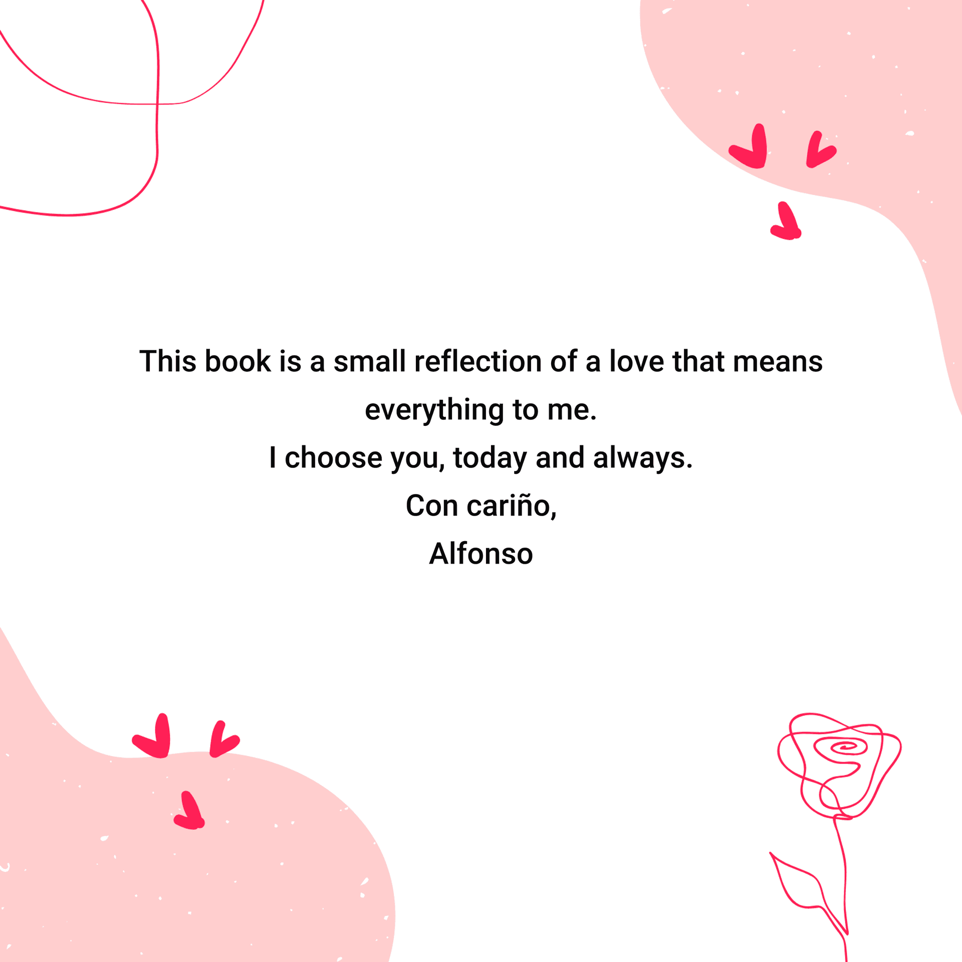 Dedication page - cartoon-3d
