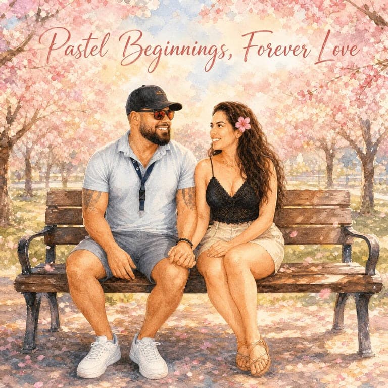 Pastel beginnings, forever love