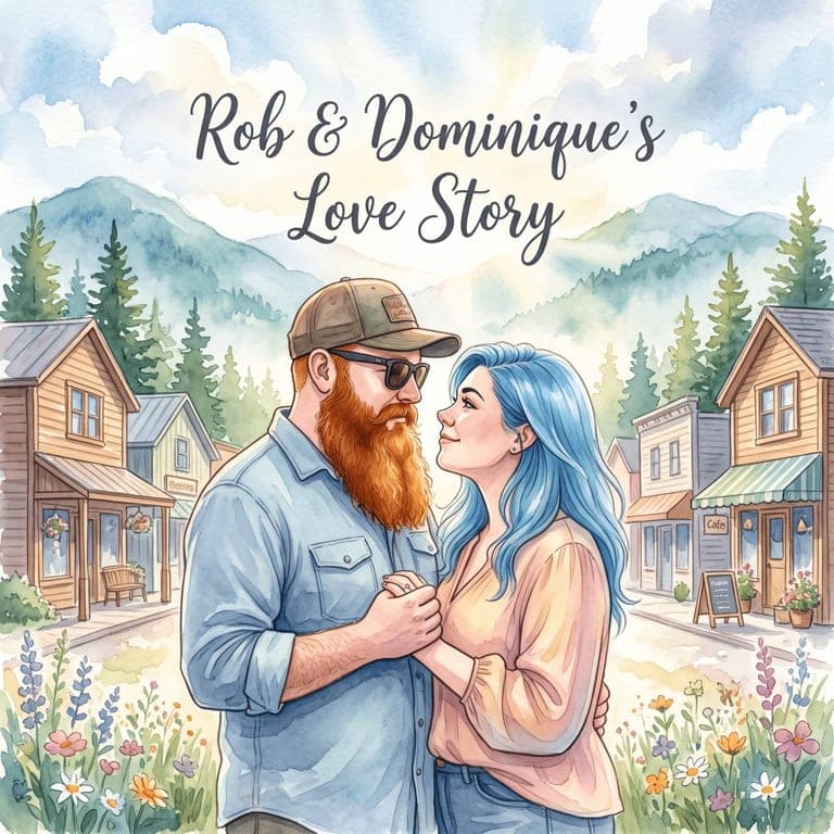 Rob & Dominique's love story