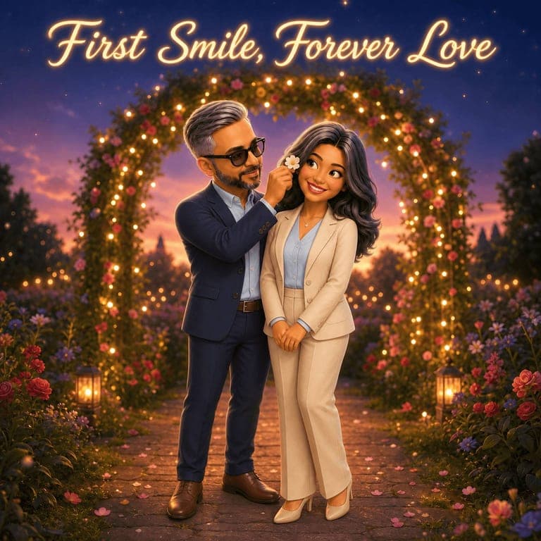 First smile, forever love