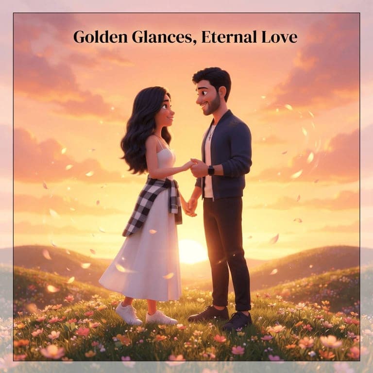 Golden glances, eternal love