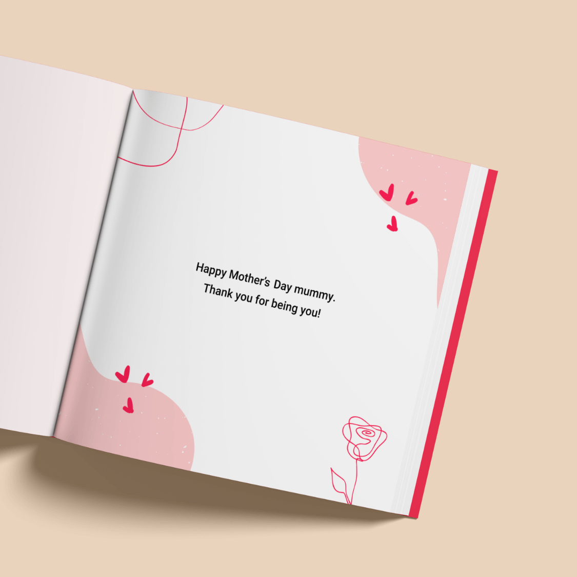 Libro personalizado Día de la Madre
