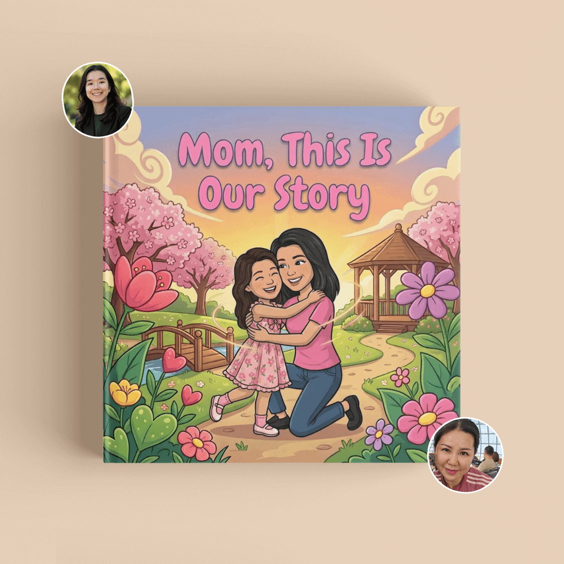 Personalized book for mom
