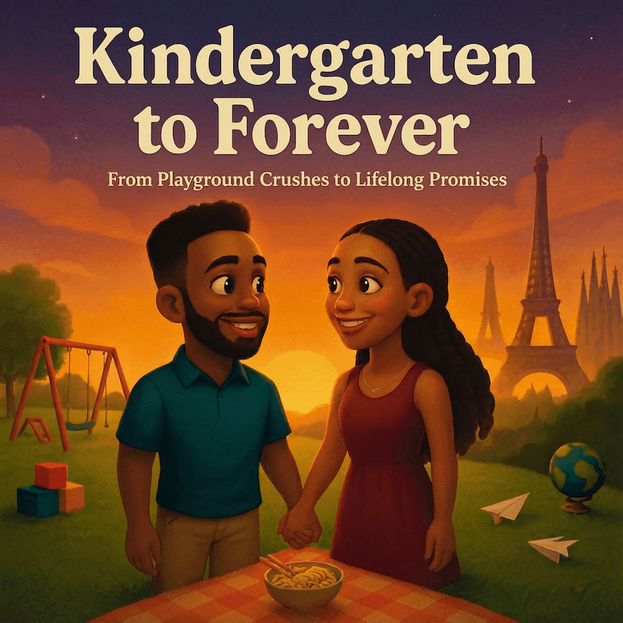 Jess & Robeen's Love Story Book Cover