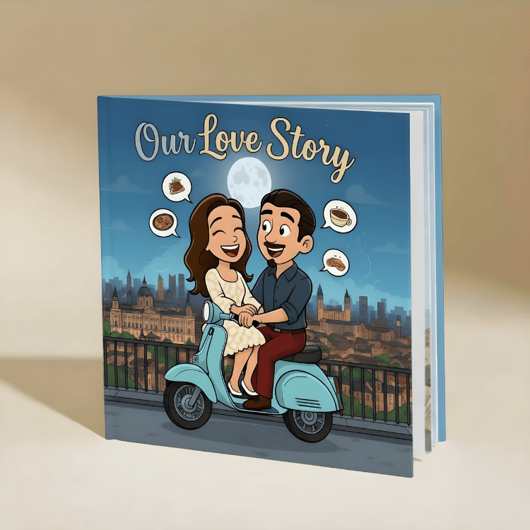 Personalized love story book