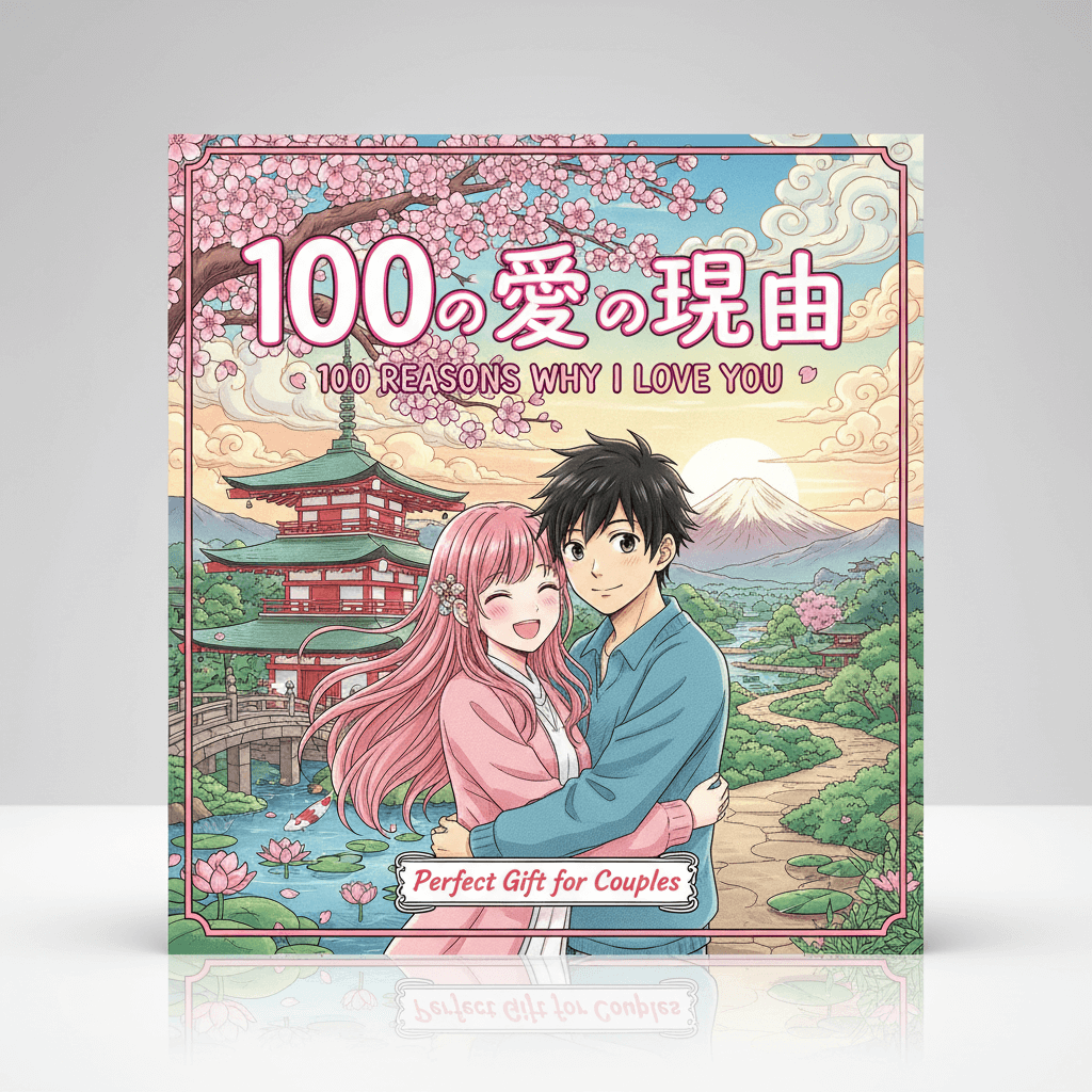 Why I Love You Book - Manga Style